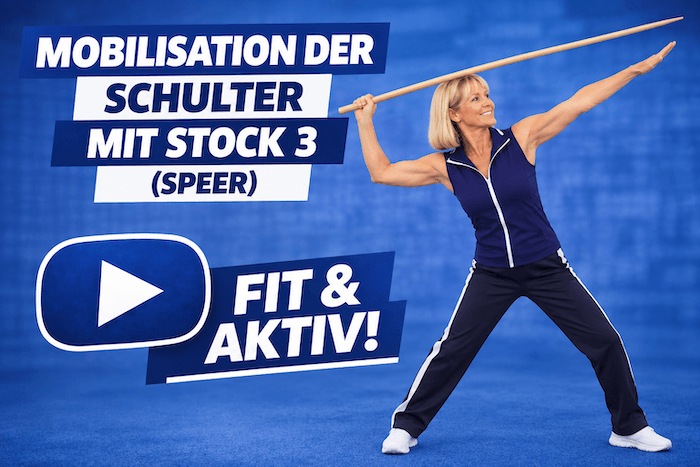 Mobilisation der Schulter mit Stock 3 (Speer)