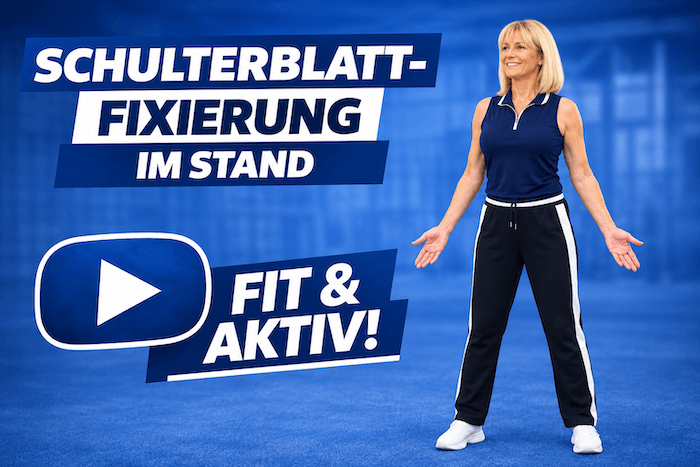 Schulterblattfixierung im Stand